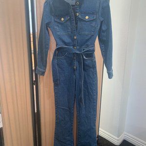 Denim jumpsuit
